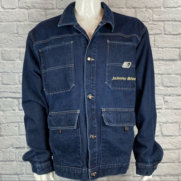 Vintage 99s Johnny Blaze Denim Jacket 